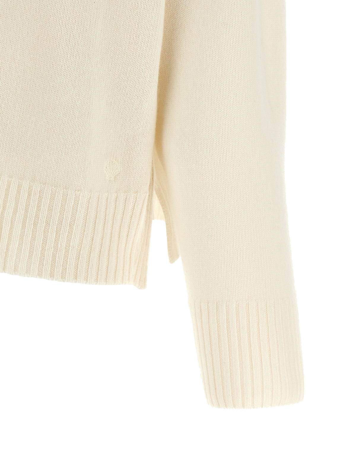 Gilet en cachemire blanc Loulou De Saison