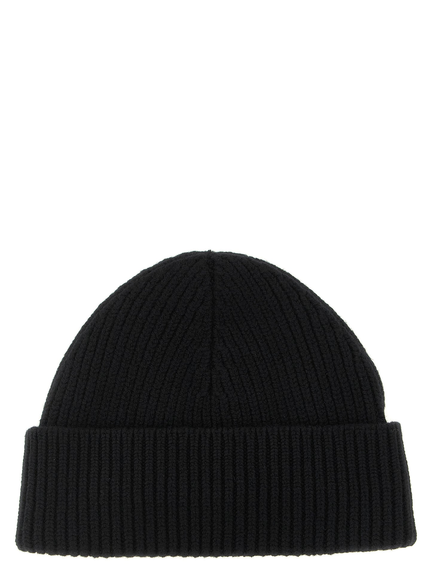 Ami Paris Black Wool Beanie