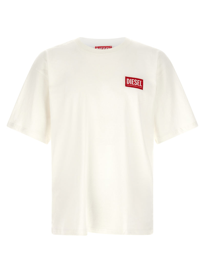 Diesel White Cotton Sportswear