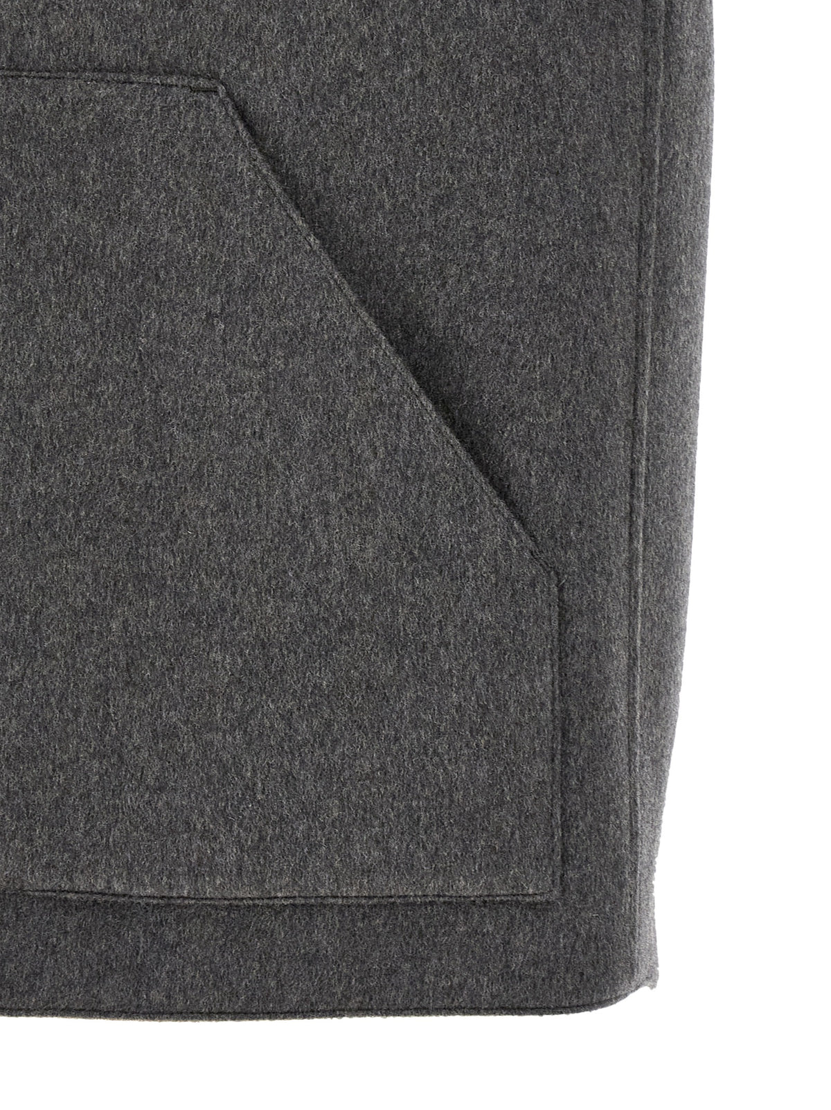 Gilet sans manches Lardini en laine vierge grise