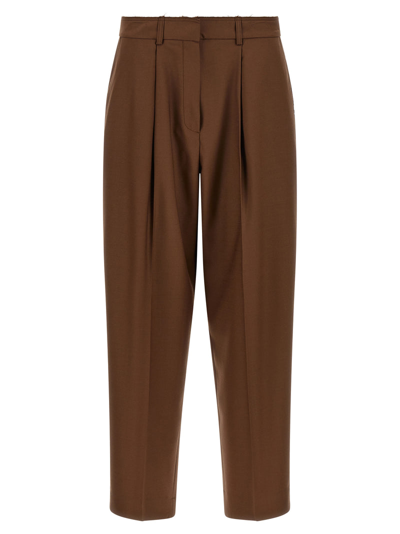 Gianluca Capannolo Beige Wool Casual Pants