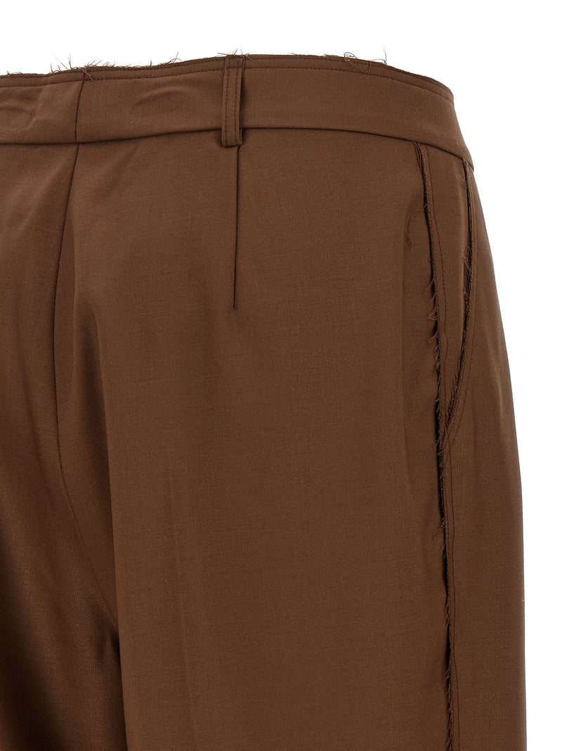 Gianluca Capannolo Beige Wool Casual Pants