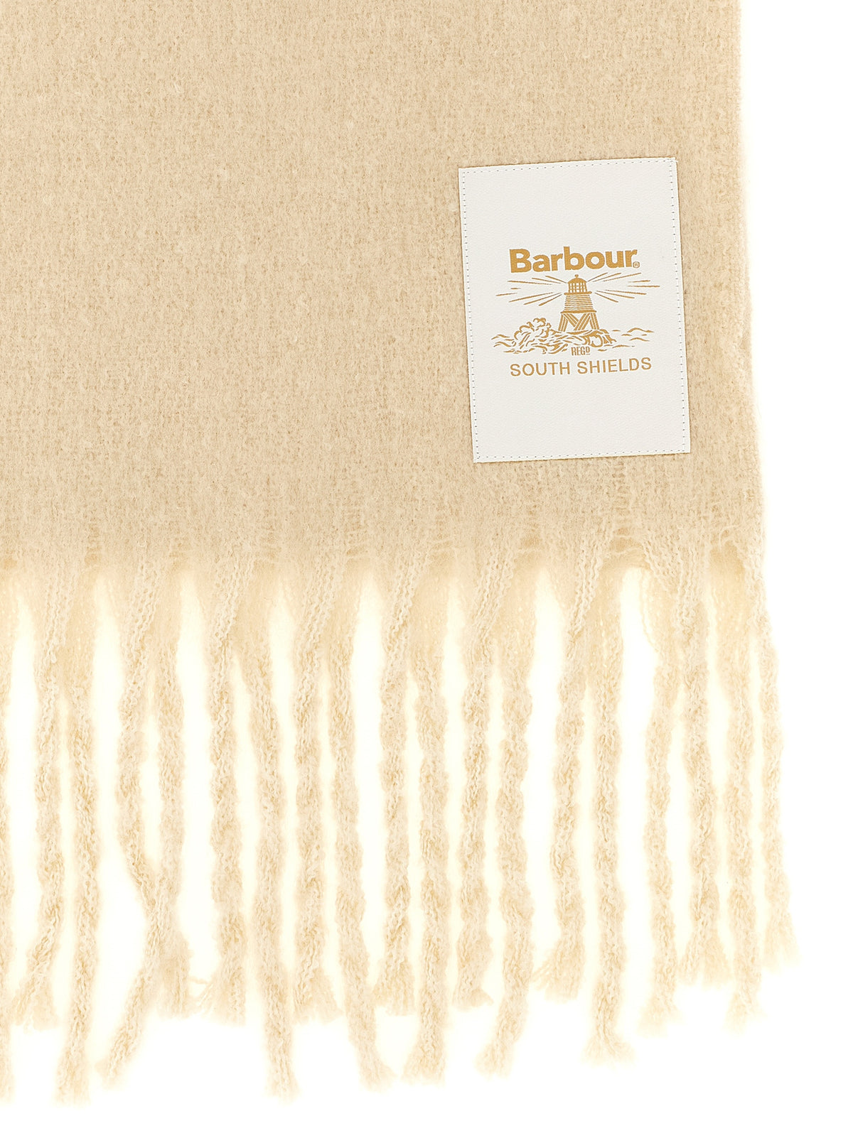 Écharpe Barbour en polyester blanc