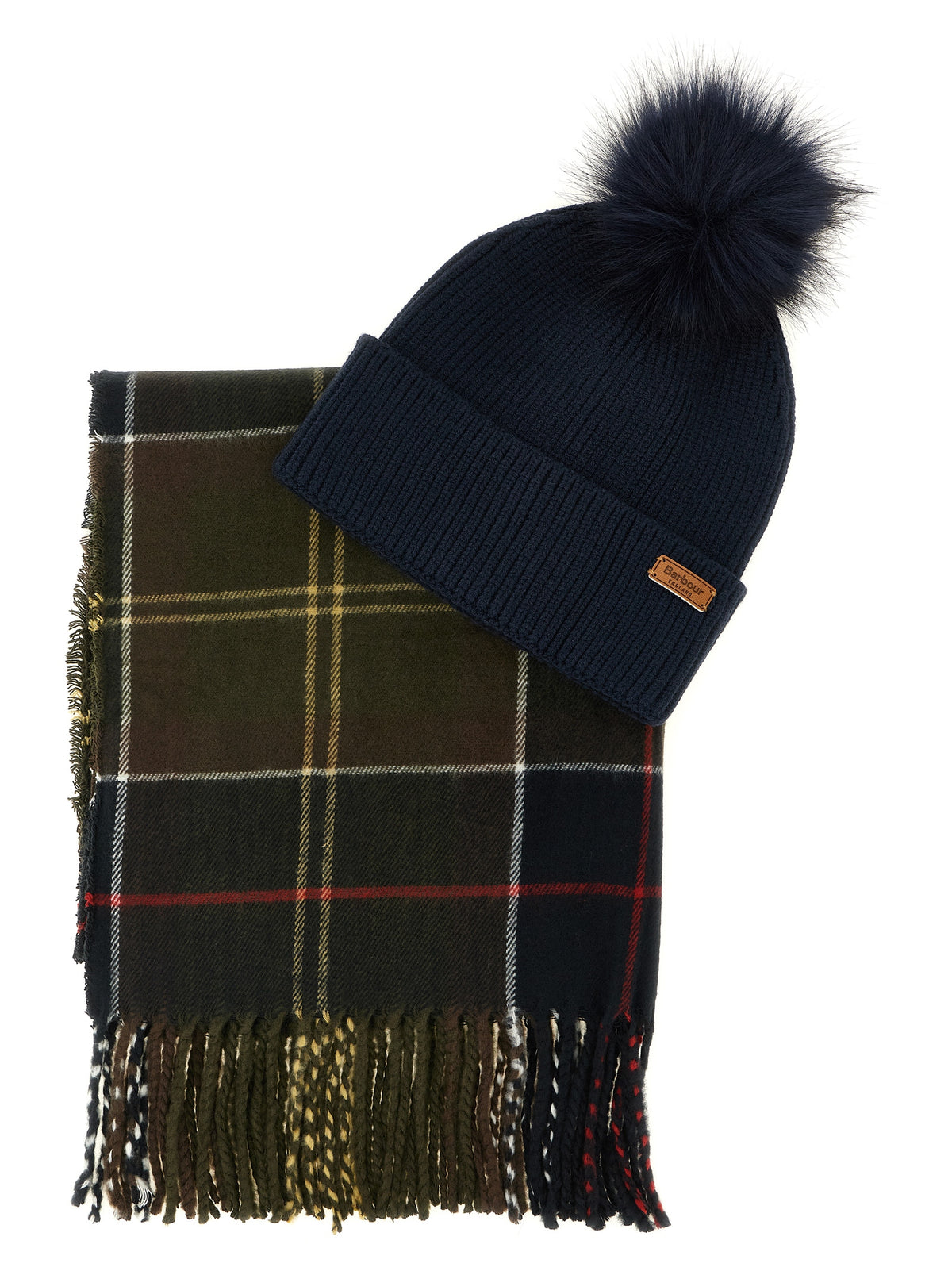 Bonnet Barbour multicolore en viscose