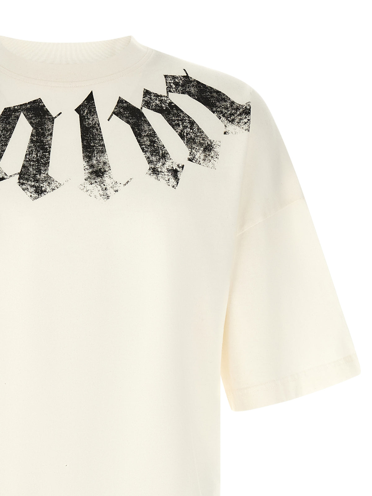 T-shirt en coton multicolore Palm Angels