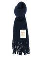 Barbour Blue Polyester Scarf