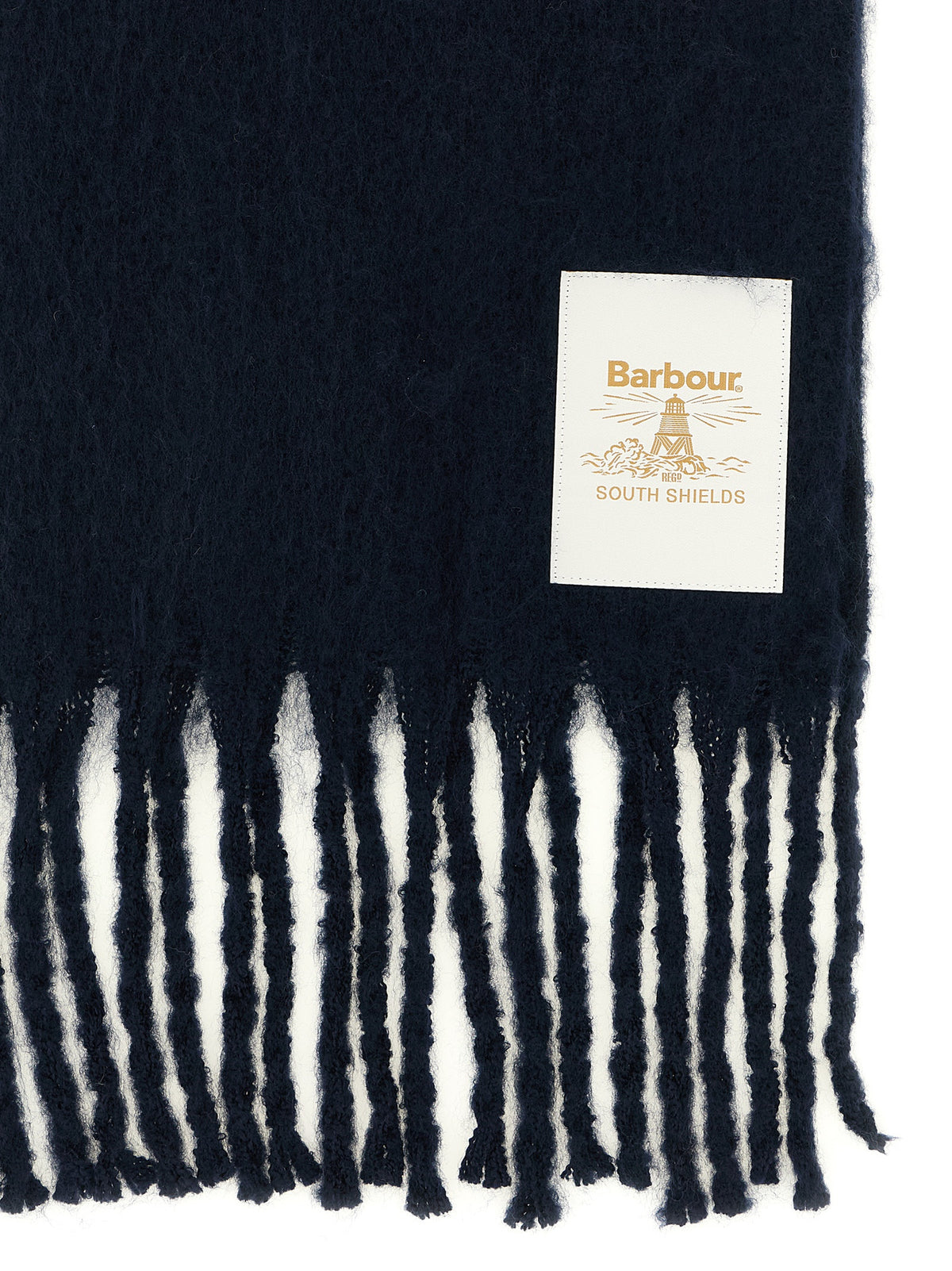 Écharpe Barbour en polyester bleu