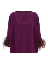 Chemisier Gianluca Capannolo en viscose violette