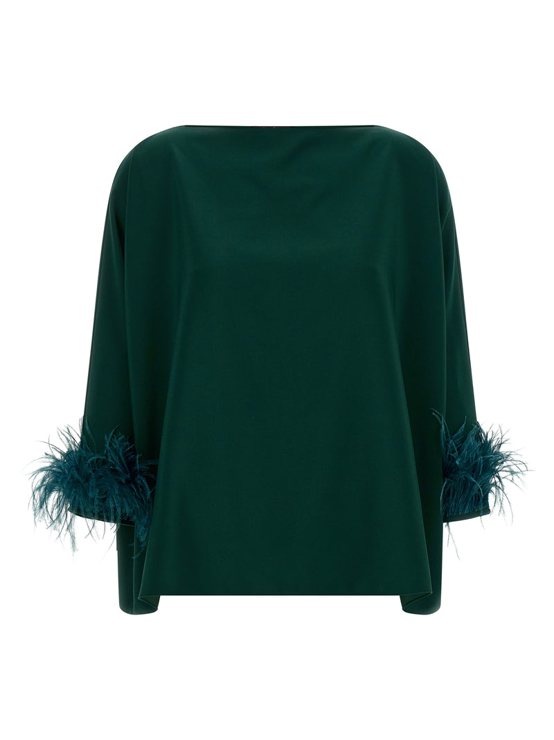 Gianluca Capannolo Bicolor Viscose Blouse