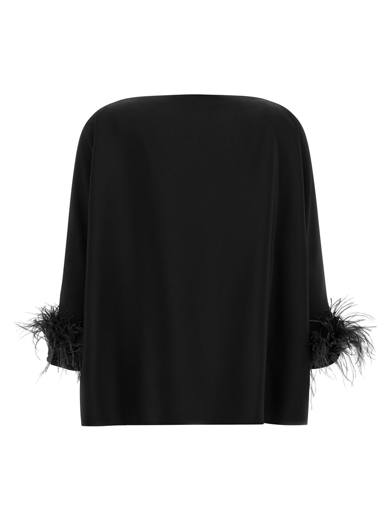 Gianluca Capannolo Black Viscose Blouse