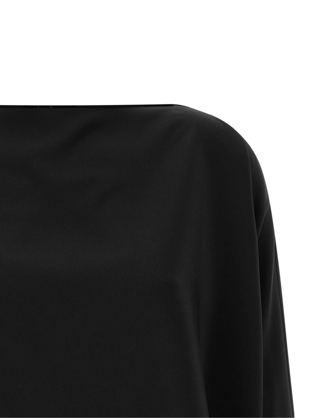 Blouse Gianluca Capannolo en viscose noire