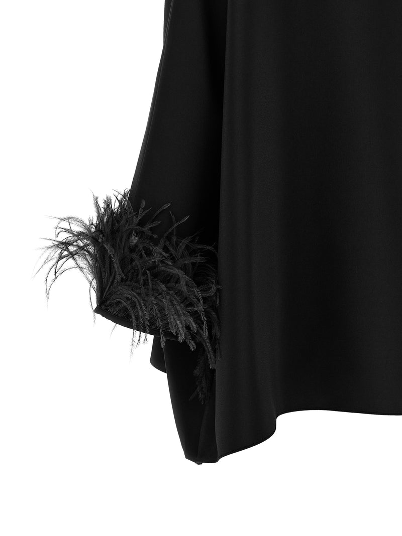 Gianluca Capannolo Black Viscose Blouse