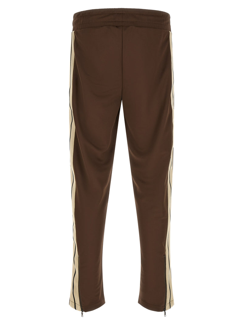 Palm Angels Brown Polyester Joggers (Workout Pants)