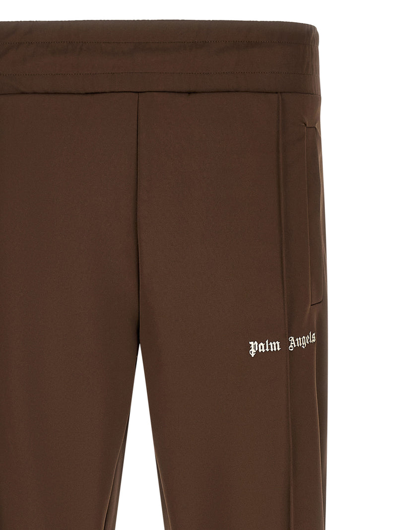 Palm Angels Brown Polyester Joggers (Workout Pants)
