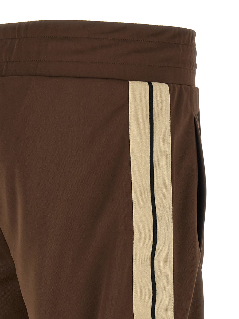 Palm Angels Brown Polyester Joggers (Workout Pants)