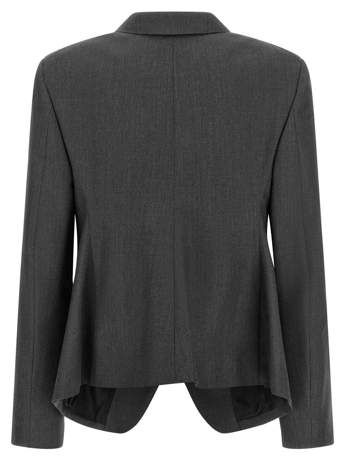 Blazer en laine gris Jil Sander