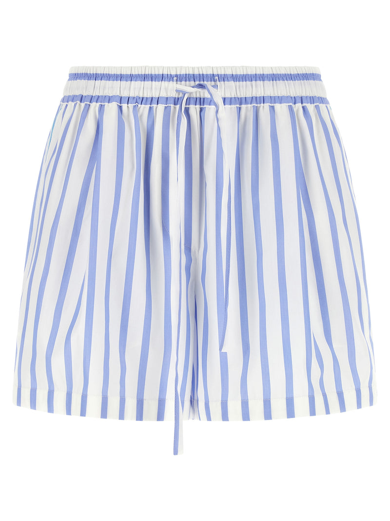 Dolce & Gabbana Blue Cotton Bermuda Shorts