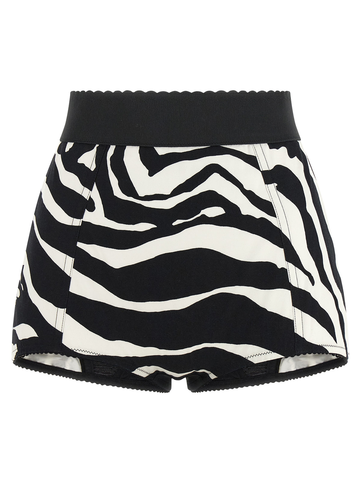 Short bermuda bicolore en coton Dolce & Gabbana