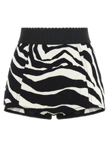 Short bermuda bicolore en coton Dolce & Gabbana