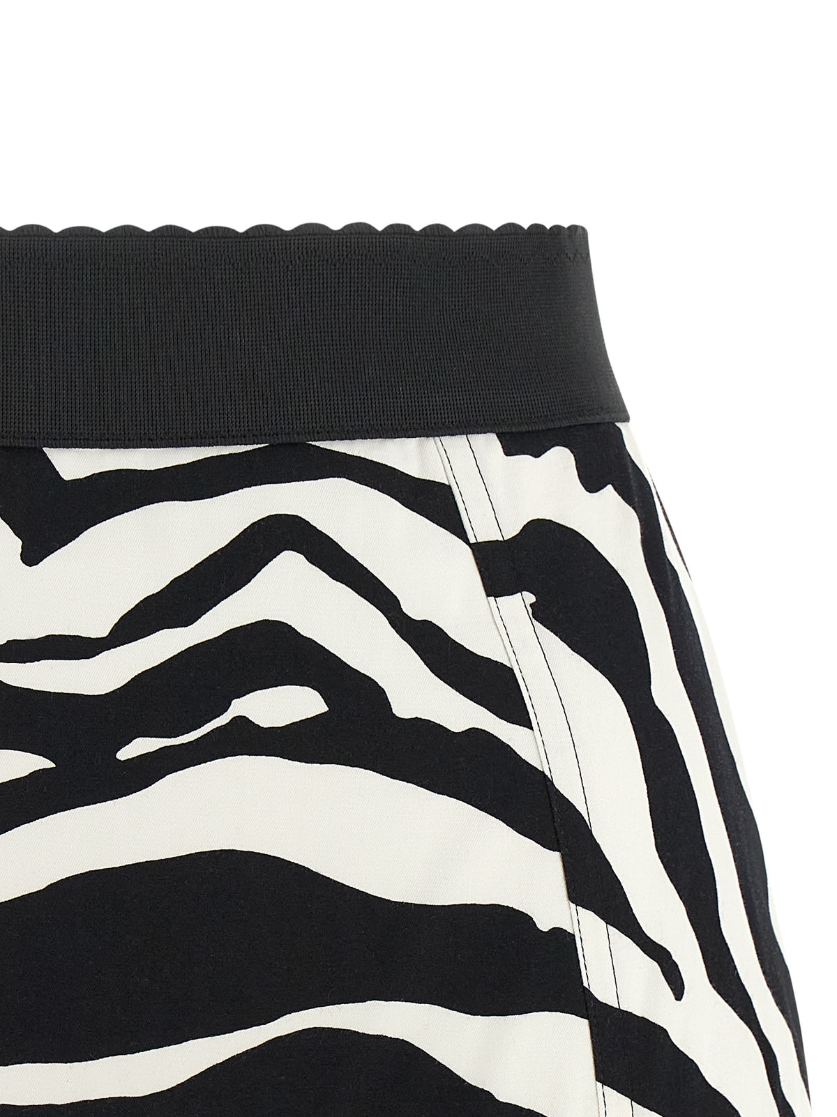 Short bermuda bicolore en coton Dolce & Gabbana
