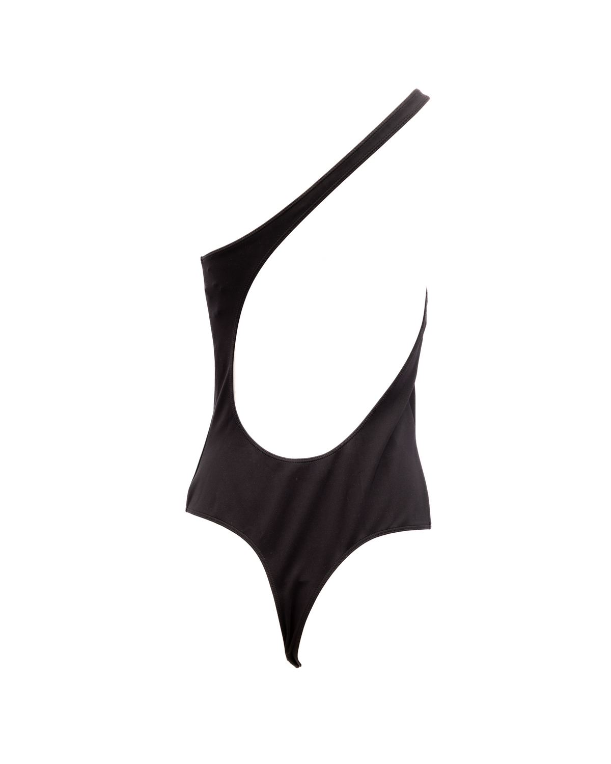 Alexander McQueen Body noir en polyamide pour femme