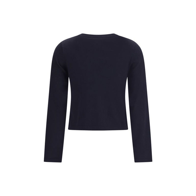 Extreme Cashmere Blue Cotton Long Sleeve T-Shirt