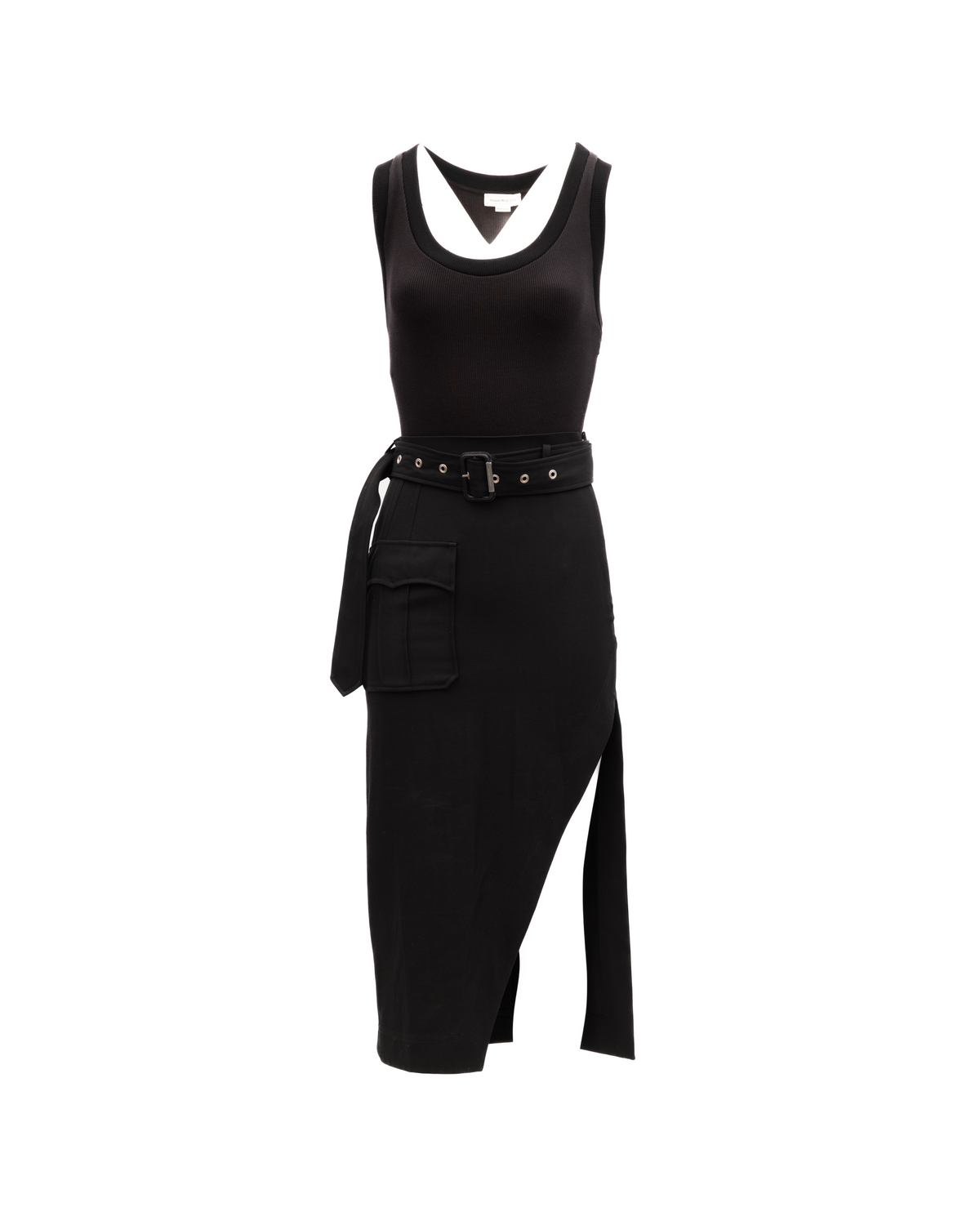Robe en acétate Alexander McQueen pour femme