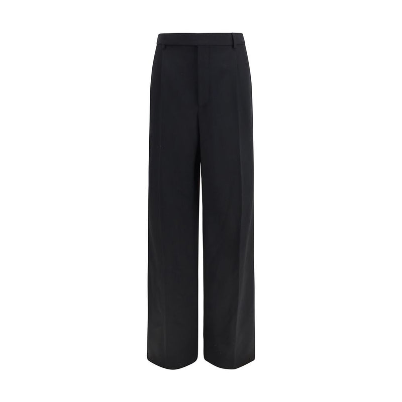 Saint Laurent Black Wool Oves Aries Dress Pants