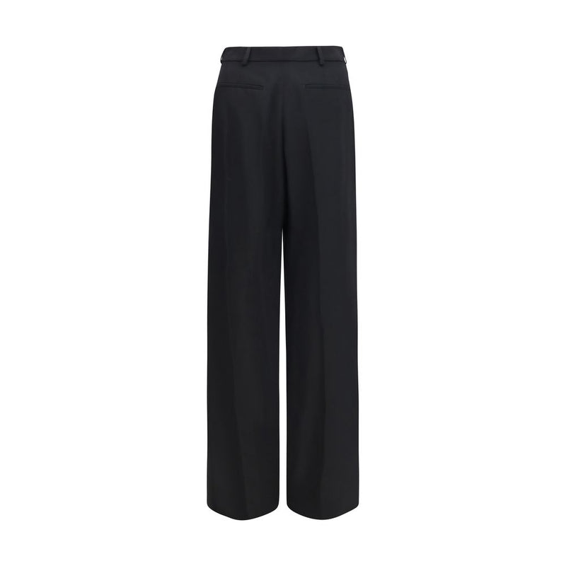 Saint Laurent Black Wool Oves Aries Dress Pants