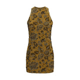 Robe décontractée Saint Laurent en polyamide marron