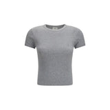 T-shirt Saint Laurent en coton gris