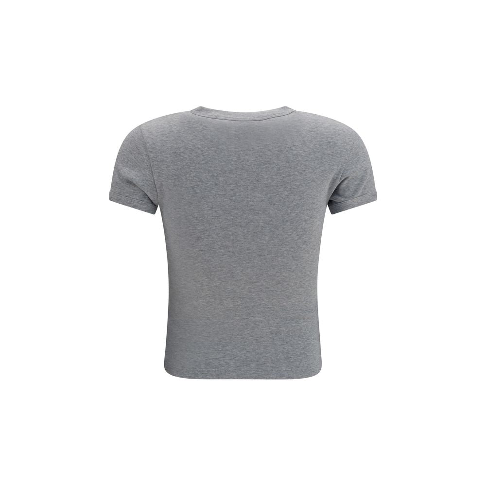 T-shirt Saint Laurent en coton gris