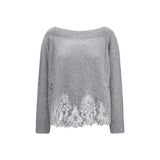 Pull Ermanno Scervino en cachemire gris