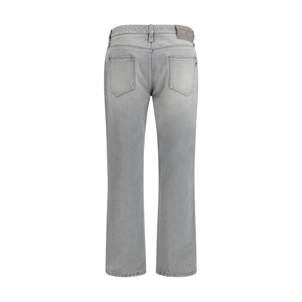 Jean boyfriend Ermanno Scervino en coton gris