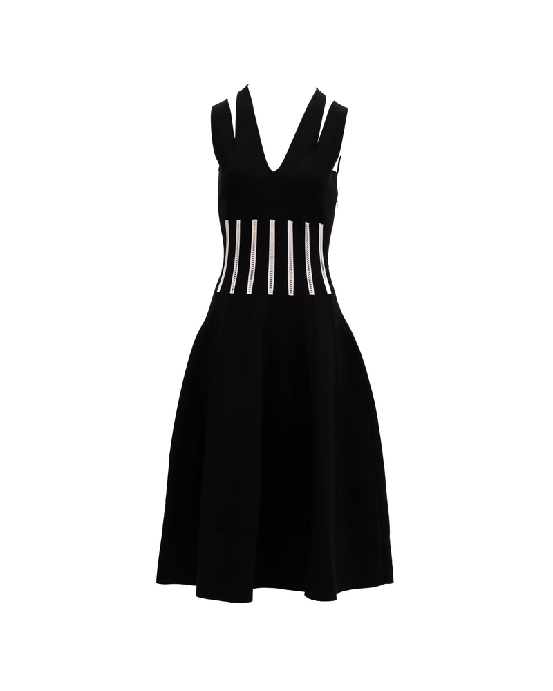 Alexander McQueen Black Women Viscose Dress