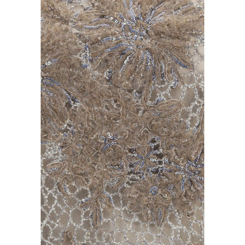 Brunello Cucinelli Beige Mohair Blouse