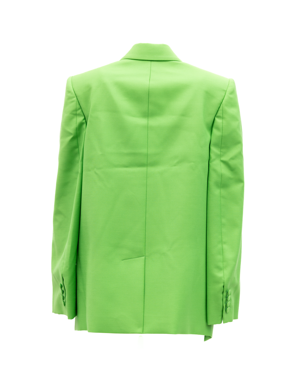 Blazer en laine vert Alexander McQueen pour femme