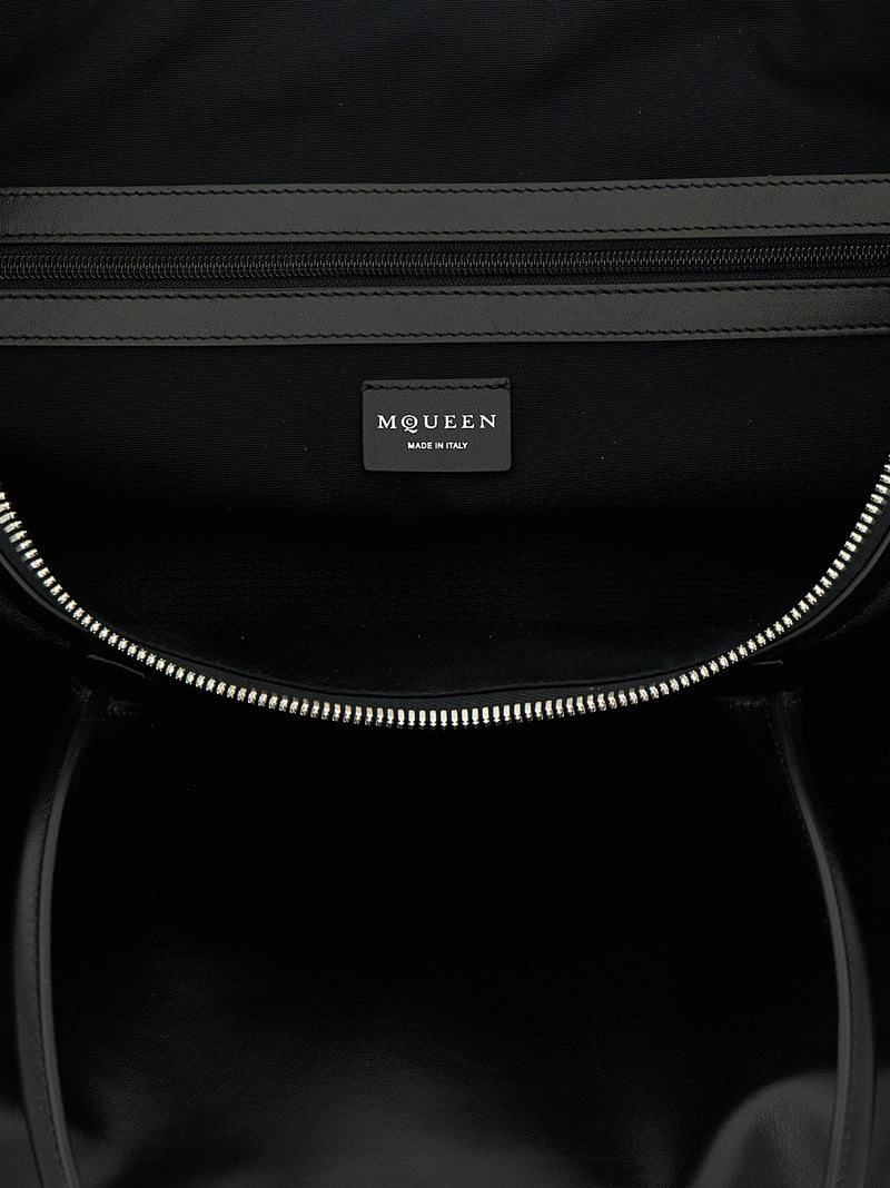 Alexander McQueen Black Calfskin Shoulder Bag