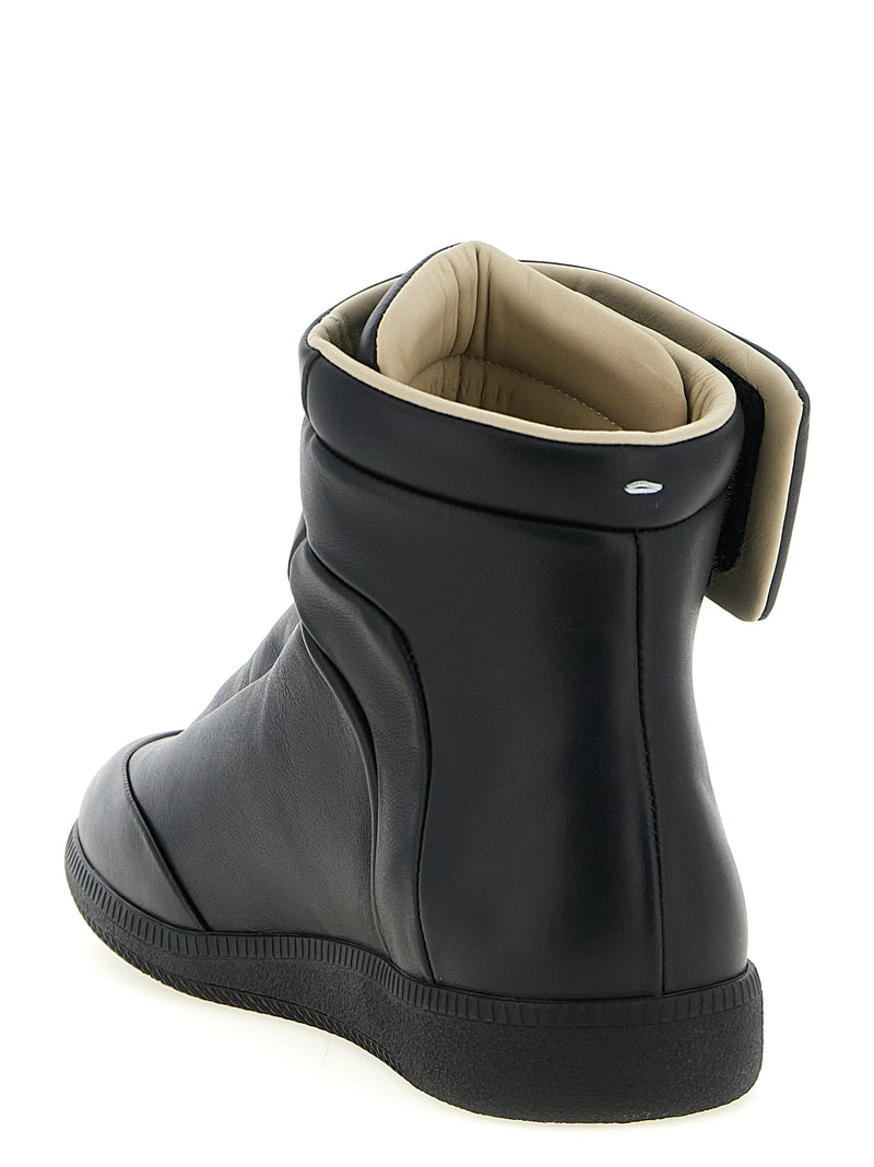 Maison Margiela Black Calfskin Chunky Sneakers