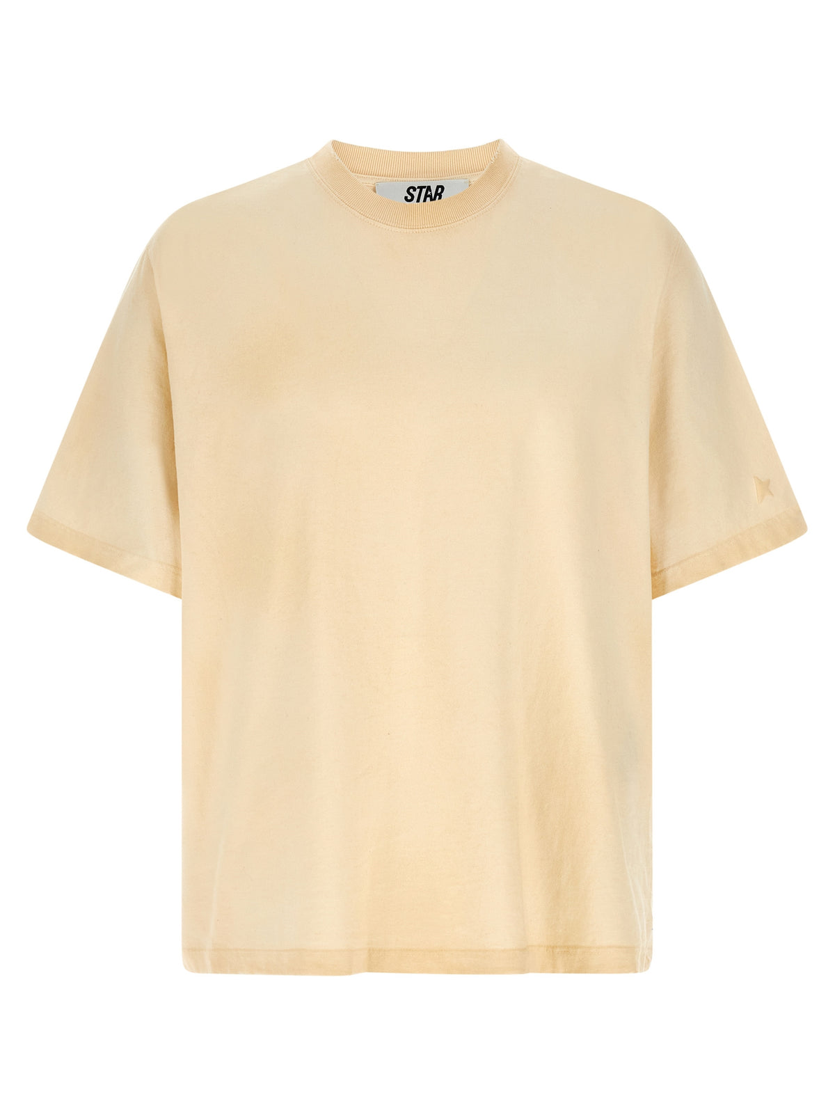 T-shirt Golden Goose en coton beige