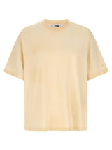 T-shirt Golden Goose en coton beige