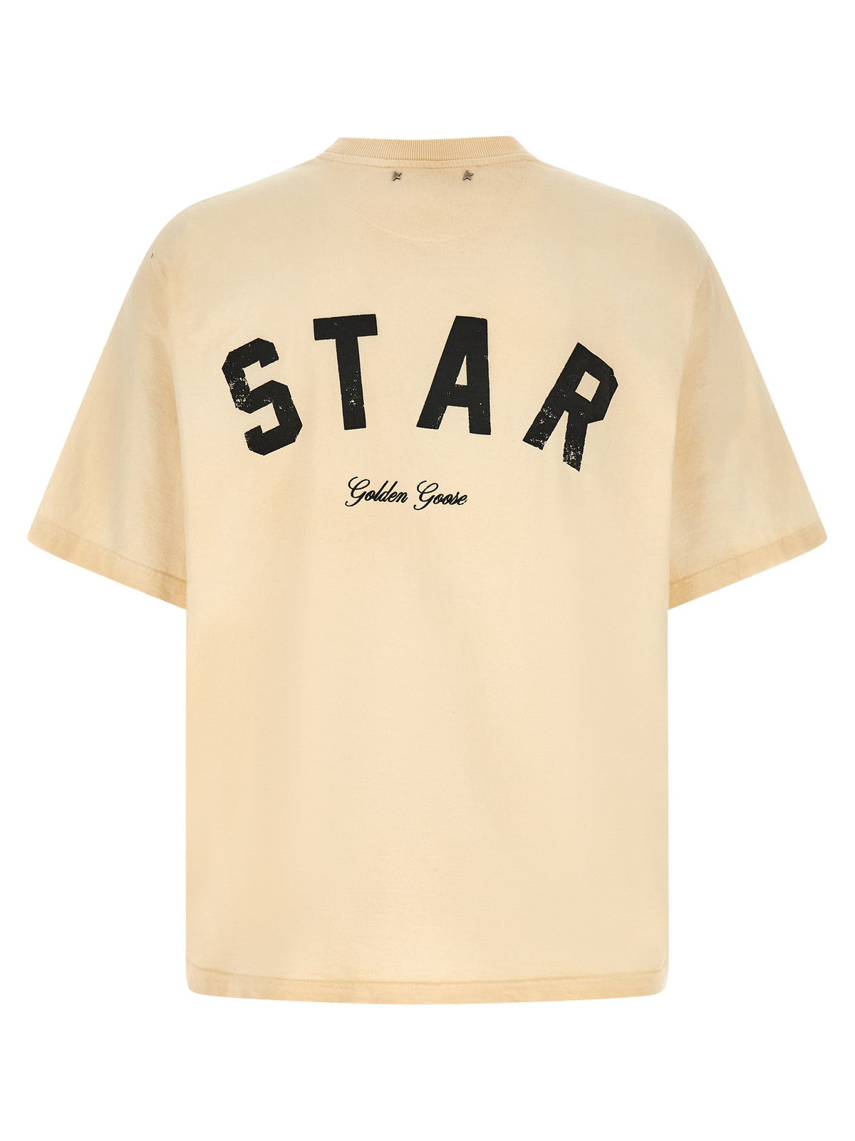 T-shirt Golden Goose en coton beige