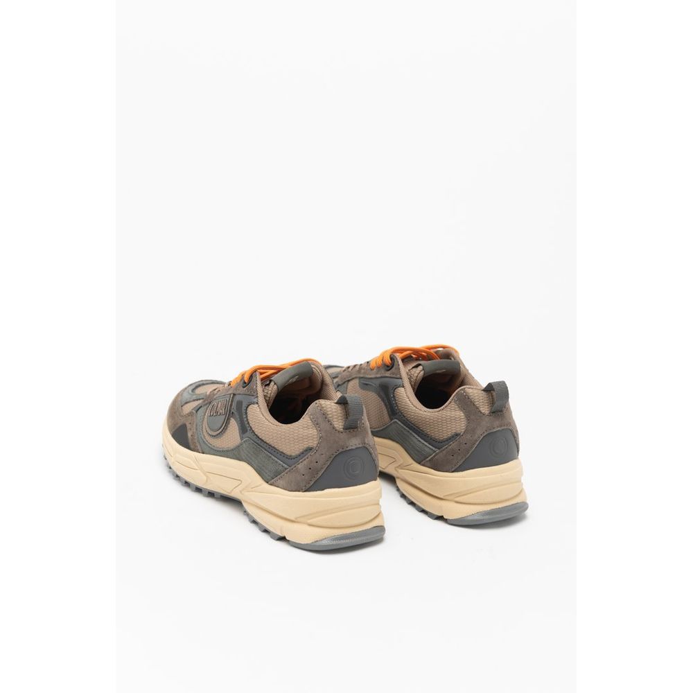 Baskets de sport en polyester marron Colmar