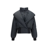 La veste longue en coton noir The Attico