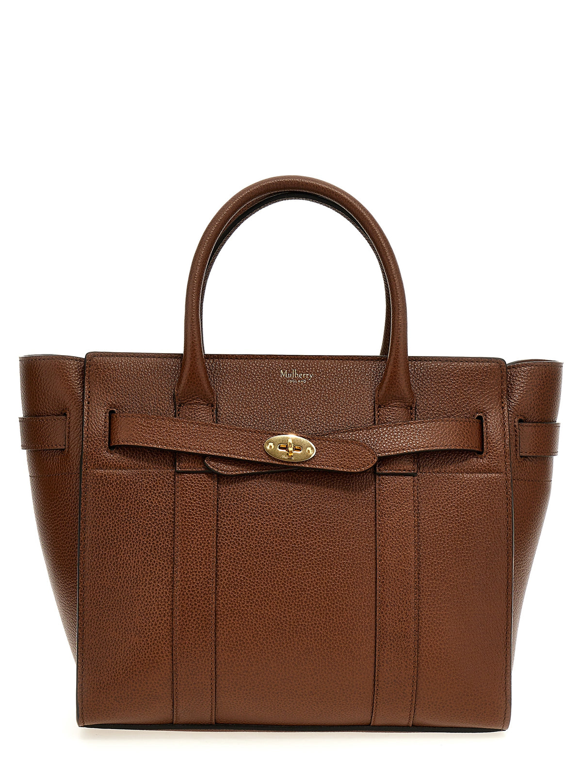 Sac cabas Mulberry en cuir de vachette marron
