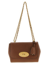 Sac bandoulière en cuir bovin marron Mulberry