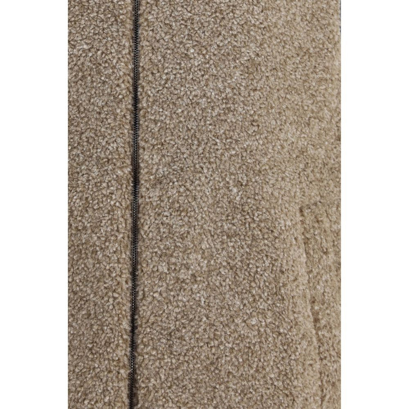 Herno Beige Polyester Sleeveless Jacket