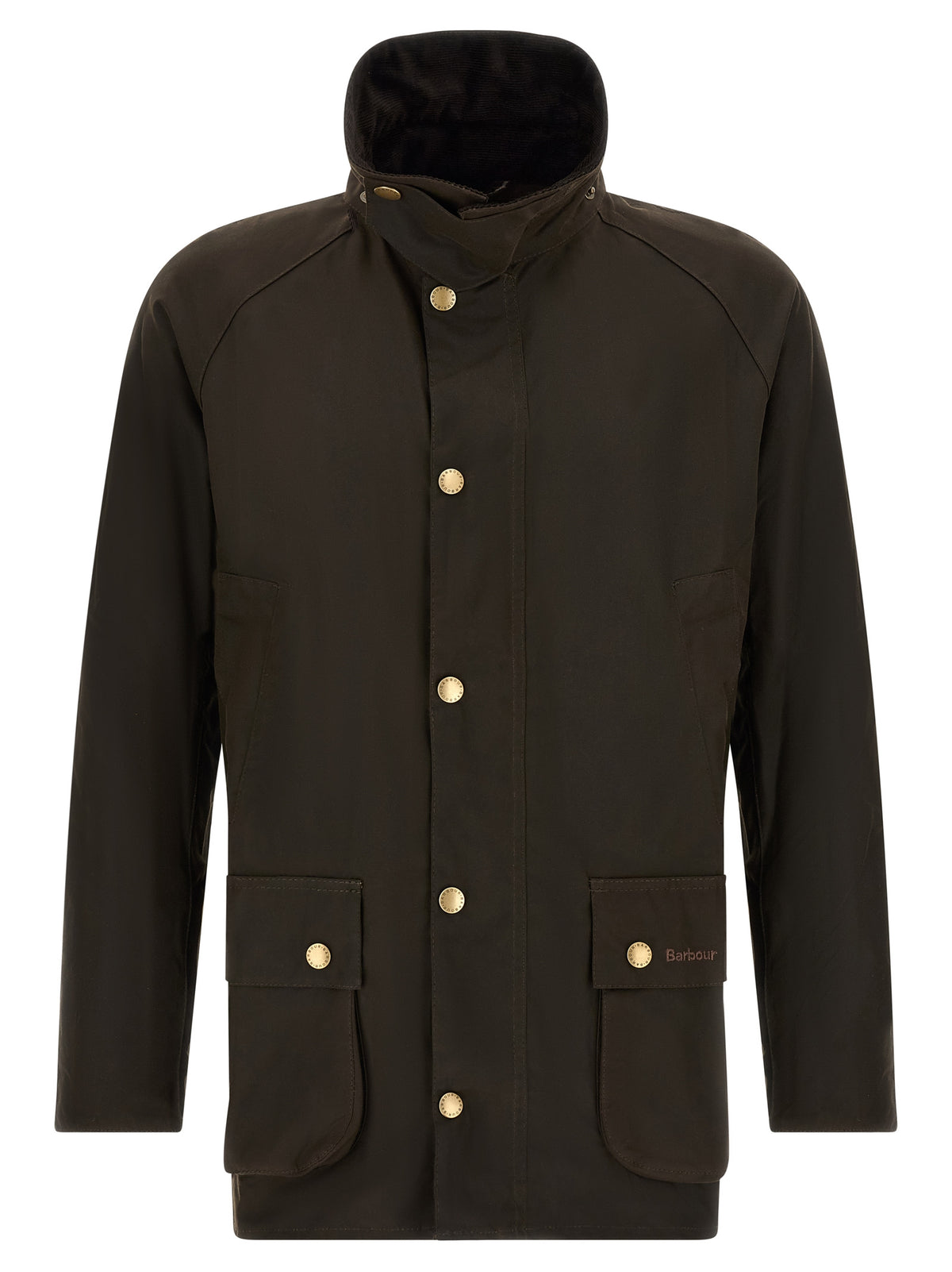 Veste en coton marron Barbour