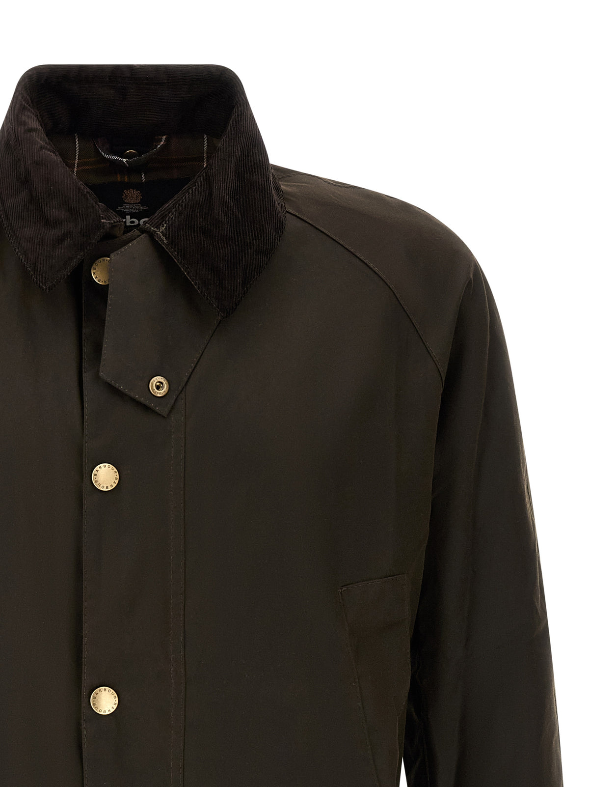 Veste en coton marron Barbour