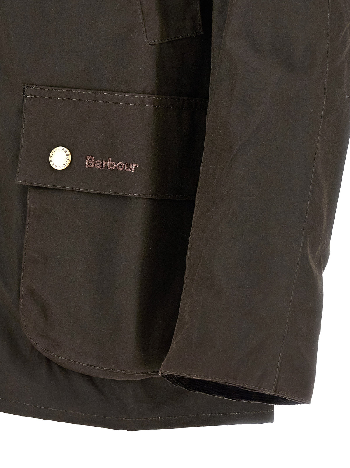Veste en coton marron Barbour